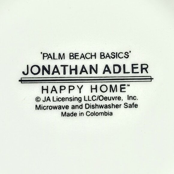 Jonathan Adler Happy Home Palm Beach Basics Ceramic Mugs - Picture 9 of 9